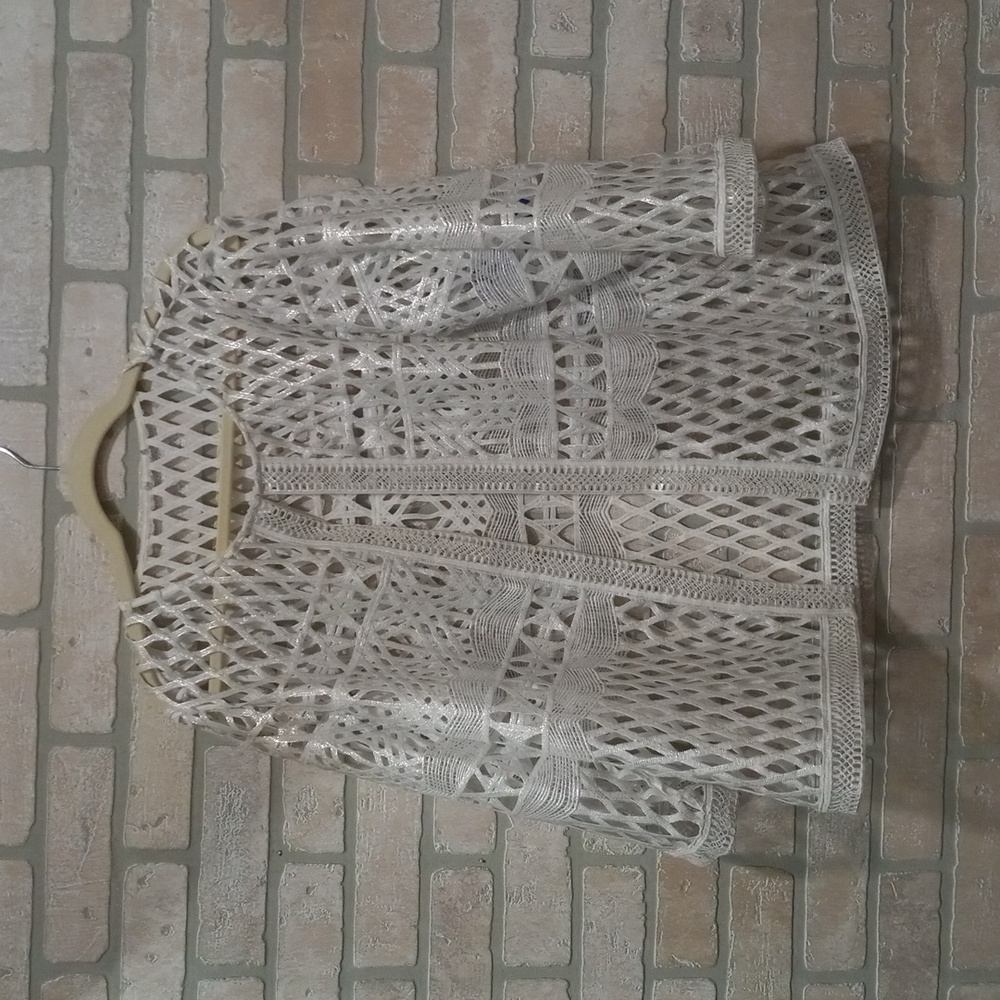 White Silver Jacket - image 1